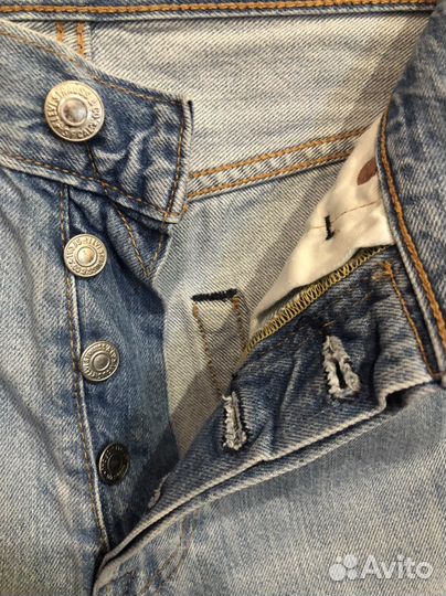 Шорты джинсовые Levis w28