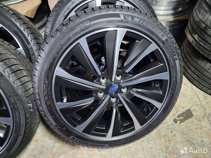 Колеса subaru + michelin 225/45 R18 без пр по РФ