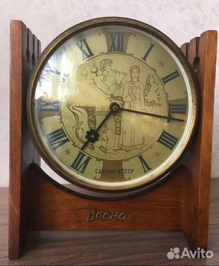 Часы настольные «Весна» нч-58 СССР