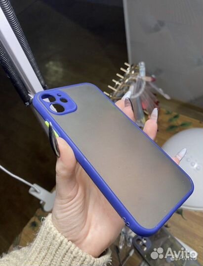 Чехол на айфон 11 Синий