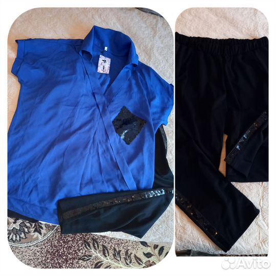 Брючный костюм женский 48