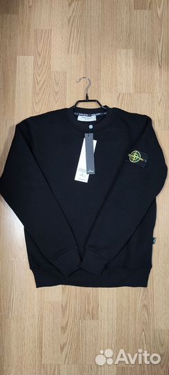 Stone island свитшот черный,50р