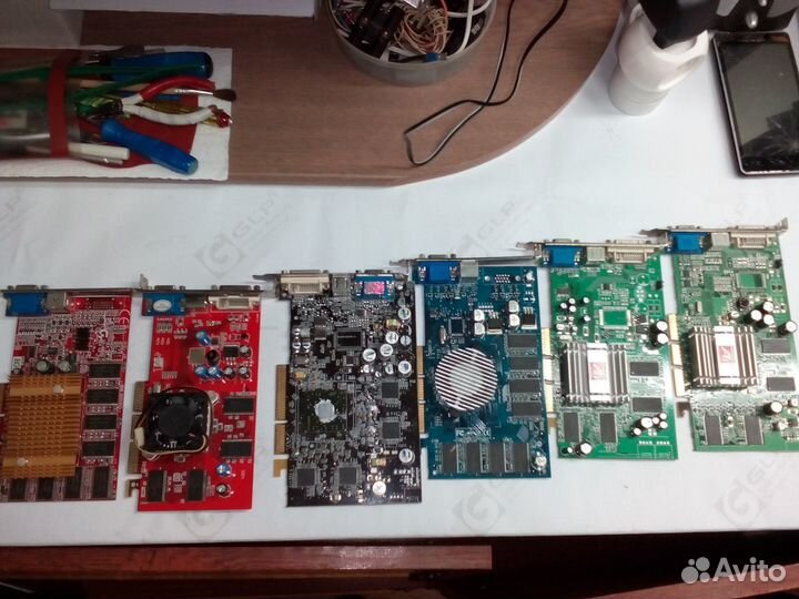 Видеокарты AGP ATI radeon / nvidia GeForce