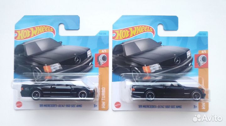 Hot Wheels '89 Mercedes-Benz 560 SEC AMG