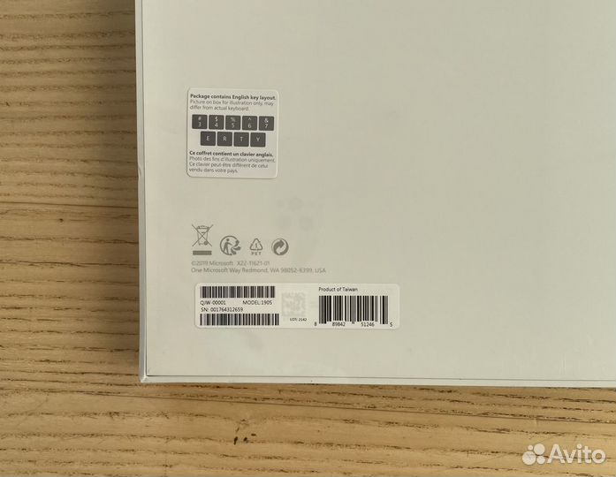 Surface Pro X Pro 9 keyboard новая клавиатура