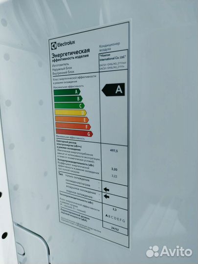 Кондиционер на 40 кв инвертор Электролюкс