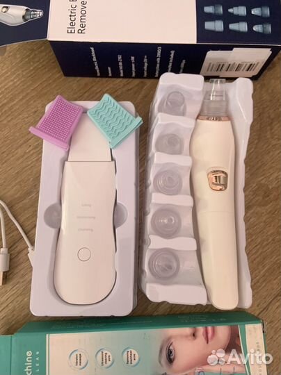 Вакуумная чистка лица ультразвуковая