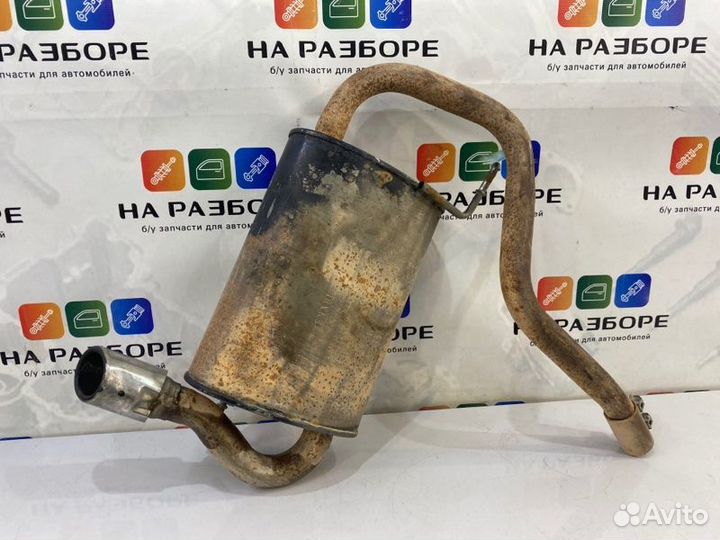 Глушитель задний Renault Duster HSM F4R 2012