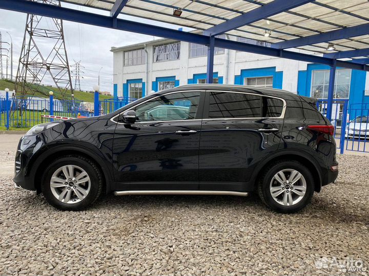 Защита бамперов и порогов KIA Sportage4