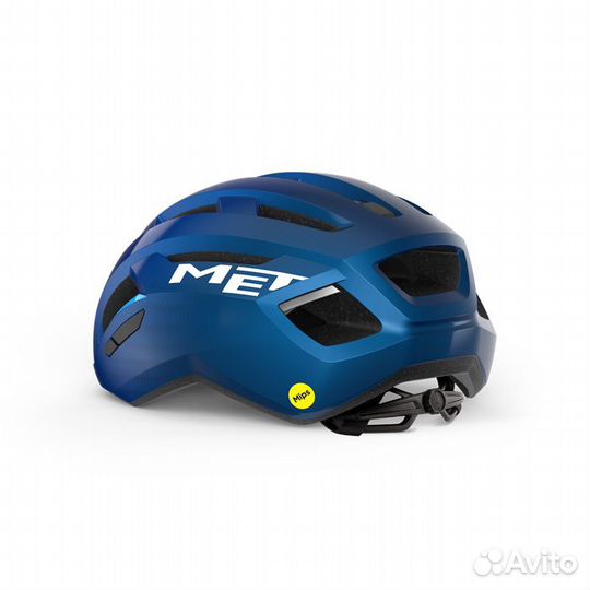 Велошлем MET vinci mips METallic blue M