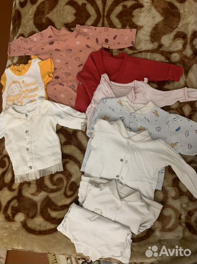 Детские вещи для девочки до 3 месяцев