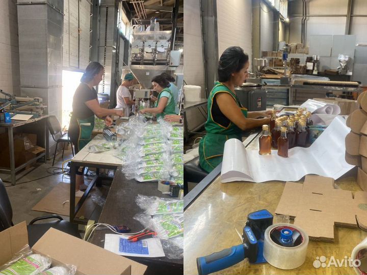 Услуги фасовки, расфасовки, розлива, упаковки