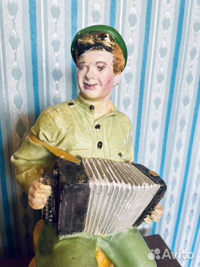 Статуэтка гипс СССР