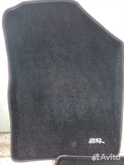 3d коврики с бортами