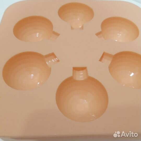 Форма новогодние шары