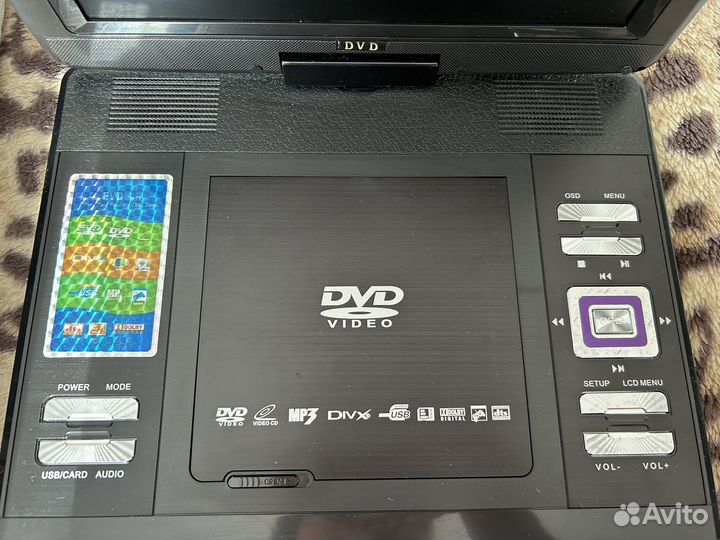 Портативный видеопроигрыватель dvd