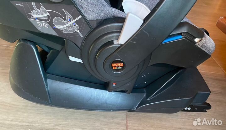 Автолюлька от 0 Stokke iZi Go с базой isofix