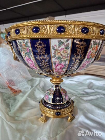 Ваза бронза керамика