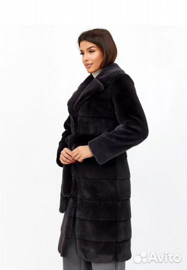 Шуба из эко меха трансформер