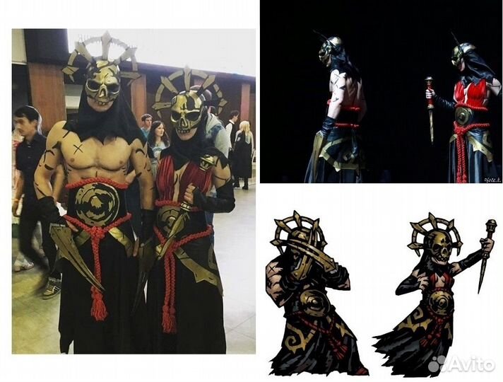 Косплей костюмы из игры Darkest Dungeon