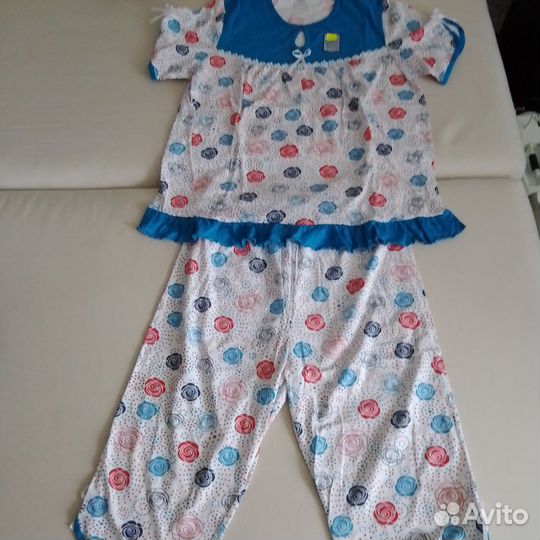 Домашние костюмы,пижамы р.48,50,52 новые