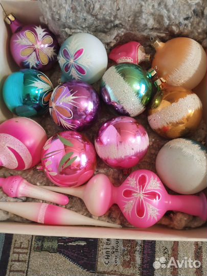 Елочные игрушки СССР