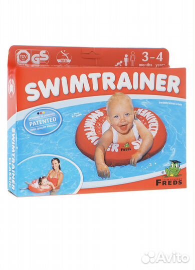 Круг для малышей, Swimtrainer с 3 месяцев до 4 лет