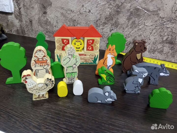 Деревянная сказка, 3 в 1