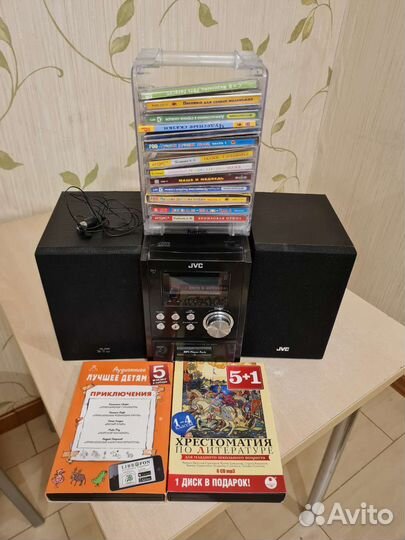 Музыкальный центр бу jvc