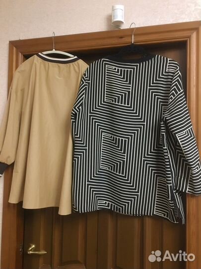 Новые кофты туники хлопок, вискоза 52-54 Турция