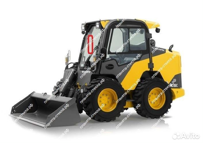 Стекло для мини-погрузчика Volvo