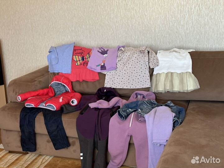 Детские вещи пакетом для девочек 104