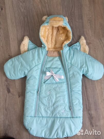 Комбинезон- конверт 0-3 мес