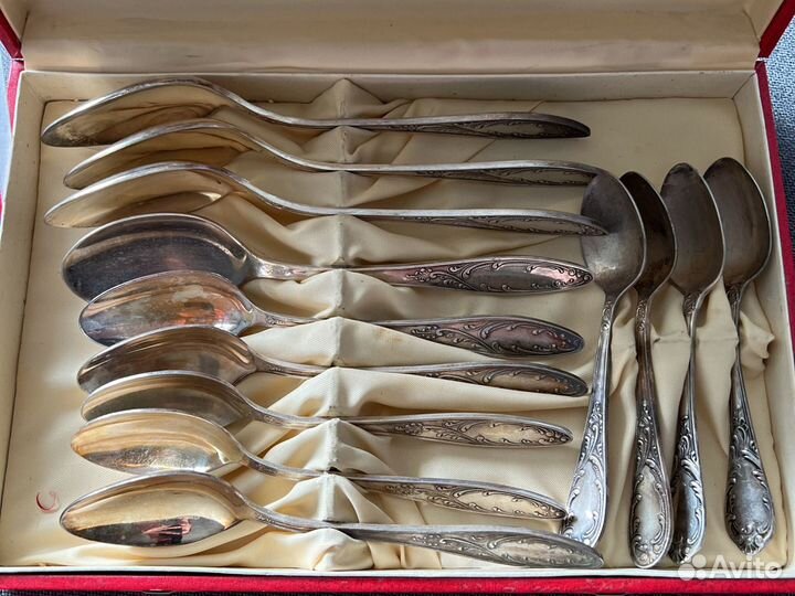 Мельхиоровые ложки СССР