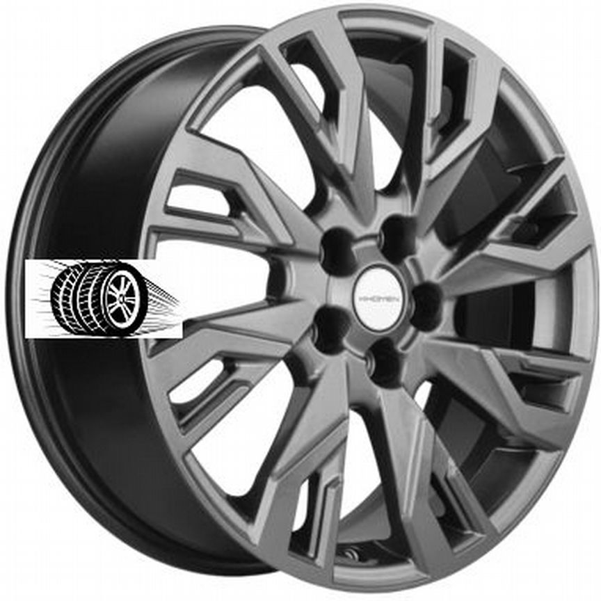 Литые диски Khomen Wheels 7×R18 5×114.3