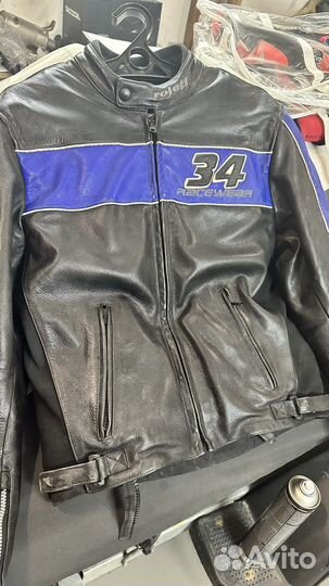 Кожаная Мото куртка Roleff оригинал Германия
