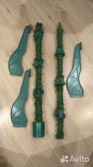 Ель новогодняя 160 см (С белыми наконечниками)