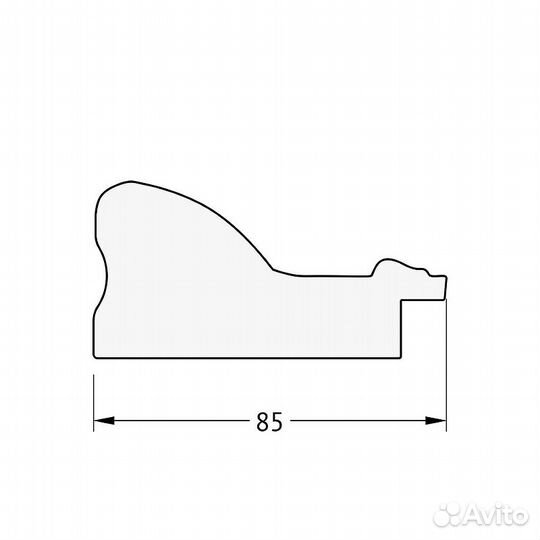 Зеркало Evoform Exclusive 75х55 BY 1230 с фацетом