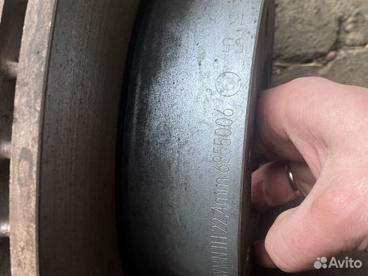 Тормозные диски bmw e90/e92/e84