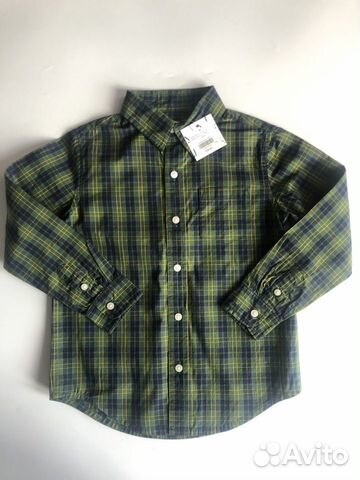 Jannie and Jack рубашка новая на мальчика
