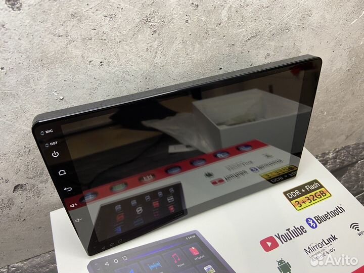 Магнитола 2din новая 3/32Gb в любое авто
