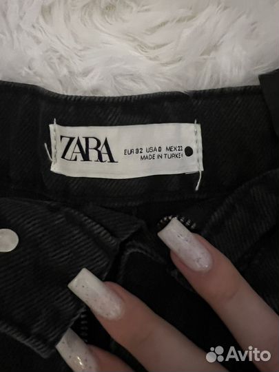 Джинсовые шорты zara