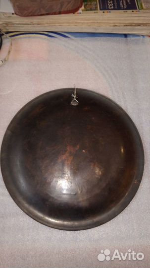 Настенное медное панно девушка востока