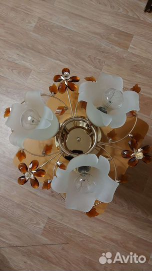 Люстра потолочная бу