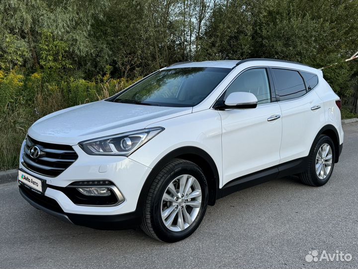 Hyundai Santa Fe 2.2 AT, 2018, 74 850 км