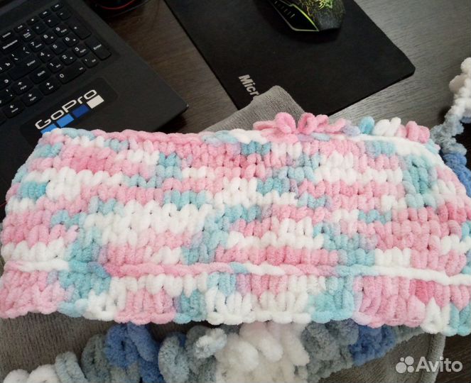 Пряжа alize puffy fine color 5 шт