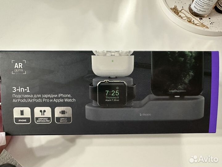Подставка (зарядка) для iPhone, Apple watch