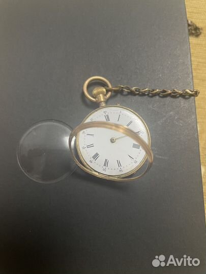 Часы карманные золотые Швейцария