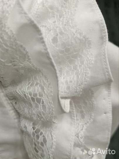 Блузка белая школьная