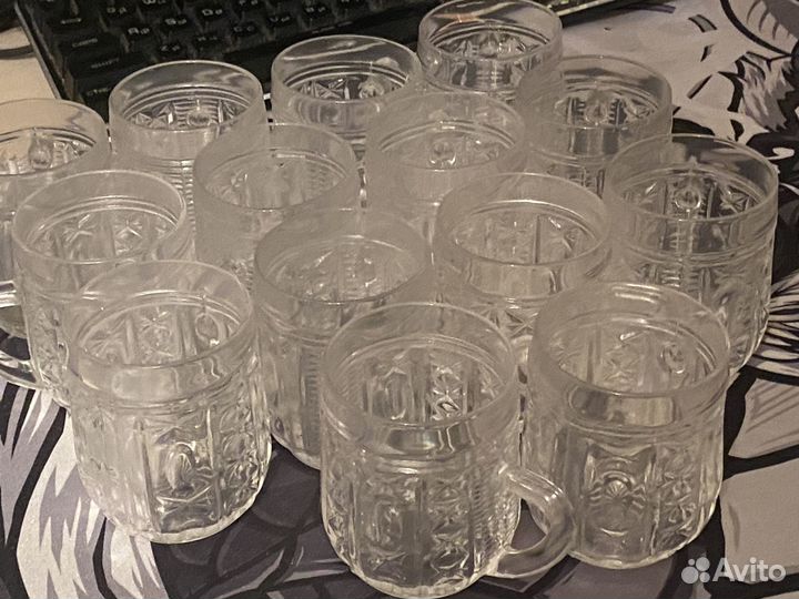 Пивные кружки, хрусталь, СССР